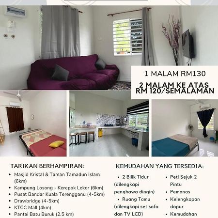 Inap Desa Homestay Batu Buruk Kuala Terengganu Exterior foto